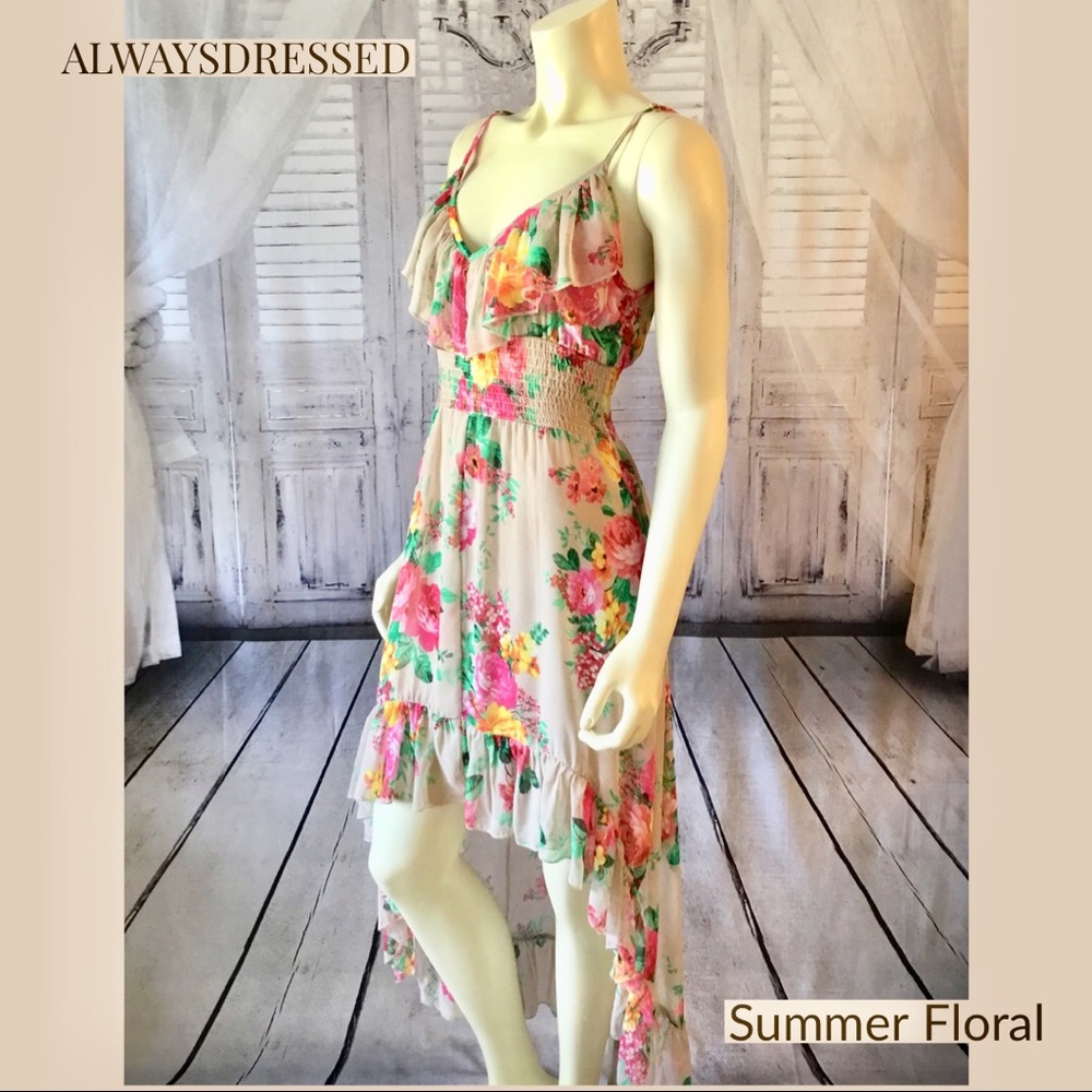 Unique LOVE HAIGHT Floral Dress